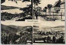 08326 O9414 Sosa - Talsperre des Friedens, Hauptstraße, Gesamtansicht