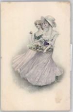 Frauen mit Obst , Munk No.270 Wichera, R. R. v.