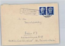 08209 O9701 Carolagrün KEINE AK Landpoststempel