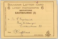 Eastbourne - Letter Card