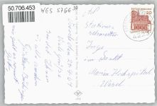 46562 W4223 Voerde (Niederrhein) - Haus Voerde, Freibad, Alexanderschule, Rhein