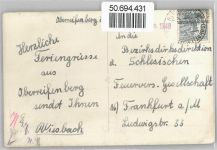 66484 W6668 Reifenberg , Pfalz - Burg Ruine