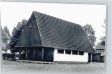 38159 W3303 Vallstedt FOTO KEINE AK Foto mit Negativ, Kirche