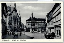 38350 W3330 Helmstedt - Marktplatz, Rathaus