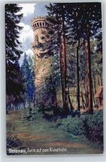 98693 O6300 Ilmenau , Thür - Turm auf dem Kickelhahn