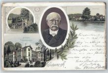 21521 W2055 Aumühle b Hamburg - Schloß Friedrichsruh, Bismarck