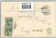 61389 W6384 Feldberg , Taunus Lithographie / Künstlerkarte Turm