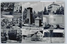59597 W4782 Bad Westernkotten - Kurgarten, Kurhaus, Quelle, Saline, Wasserfall an der alten Mühle