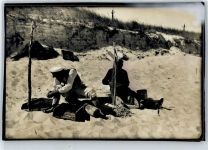 Fischer an der Ostsee , Foto Angeln