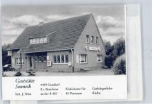 49828 W4458 Grasdorf , Dinkel FOTO KEINE AK Foto mit Negativ, Gaststätte Sonneck