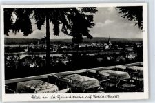 14542 O1512 Werder (Havel) - Blick von Hotel, Gaststätte Bismarckhöhe