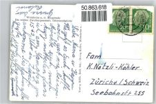 69469 W6940 Weinheim , Bergstr - Teilansichten