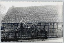29614 W3040 Soltau FOTO KEINE AK Foto, Gänsemästerei, Federhandlung Gustav Motopp
