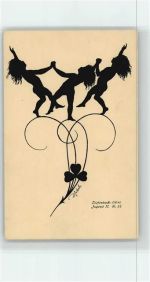 Schattenbild Göttl. Jugend II Bl. 32 Diefenbach, K. W. 1918