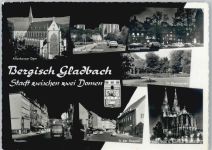 51427 W5060 Bergisch Gladbach - Altenberger Dom Rathaus Rosengarten Hauptstraße Kölner Dom
