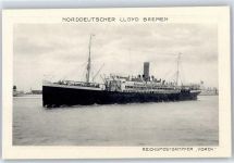 Postdampfer Yorck Norddeutscher Lloyd
