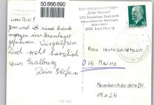 07929 O6555 Saalburg , Saale - Campingplatz