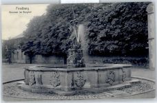 61169 W6360 Friedberg (Hessen) - Brunnen im Burghof