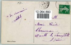 Künstler malt seine Liebste Foto 1912 AK Staffelei