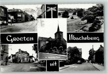 6411 Heerlen - Kerkstraat Krulspunt Panorama St. Bernardus Kerk Ubachsberg