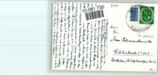 82496 W8106 Oberau , Loisach - Hotel Post mit Wetterstein