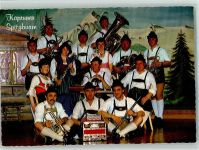 Volksmusik Gruppe - Karpuner Spitzbuam - Blasinstrumente ca 1975 AK Musikgruppe