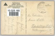 79400 W7842 Kandern 1937 - Platzhof Verlag DJH Baden AK