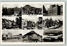 72760 W7410 Reutlingen - Gymnasium Klein-Venedig Schwimmbad Wilhelmstraße Achalm Technikum f. Textilindustrie Elsturm Infanterie-Kaserne