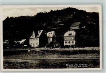 51570 W5227 Ehrentalsmühle - Ehrental am Rhein mit Kirche und Gasthaus Zur Traube