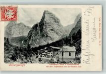 Unterkunfts-Haus Hinterbärnbad Todtenkirchl und der kleine Halt Berghütte