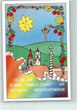 Nr. 588 Stuttgarter Ansichtskartenbörse 13. Juni 1987 AK AK - Geschichte