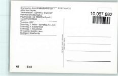 Nr. 588 Stuttgarter Ansichtskartenbörse 13. Juni 1987 AK AK - Geschichte