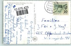 36115 W6414 Ehrenberg (Rhön) - Wallfahrtskirche Maria-Ehrenberg
