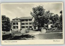 91438 W8532 Bad Windsheim Foto AK Kurhaus