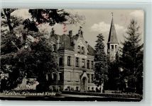 15738 O1615 Zeuthen - Rathaus und Kirche