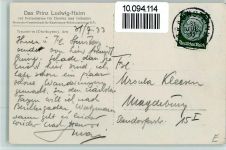 83278 W8220 Traunstein , Oberbay - Prinz Ludwig-Heim der Ferienheime für Handel und Industrie