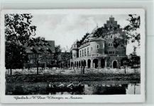 45964 W4390 Gladbeck - Haus Wittringen mit Museum Ruderboot
