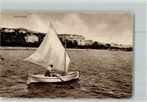 Crikvenica 1922 - Gesamtansicht Segelboot