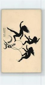 Schattenbild Göttliche Jugend I Bl. 37 ? Diefenbach, K. W. 1920