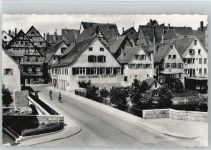 88499 W7940 Riedlingen, , Württ - Drogerie Engel - Bäckerei - ca 1965