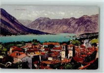 Kotor Cattaro - Ortsansicht Bucht Bergpanorama