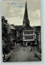 45525 W4320 Hattingen , Ruhr - Untermarkt mit altem Rathaus
