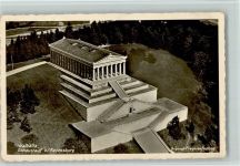 93093 W8405 Donaustauf - Luftaufnahme Walhalla