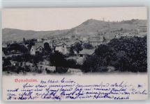 64625 W6140 Bensheim - 1903 Foto AK schöne Teilansicht