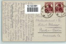 88316 W7972 Isny im Allgäu Gebrauchsspuren Die drei Türme