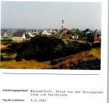25997 W2284 Hörnum (Sylt) FOTO KEINE AK Blick von der Kersigsiedlung zum Leuchtturm