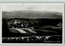 79274 W7811 St. Märgen - Ortsansicht mit Feldberg Kühe