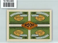 07381 O6840 Pößneck - Notgeld Fabriken