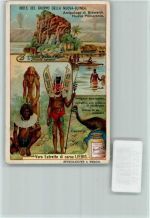 Volkstypen - Indigeno , Sammelbild Liebig