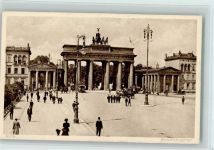 10115 W1000 Berlin Mitte Kupfertiefdruck Brandenburger Tor